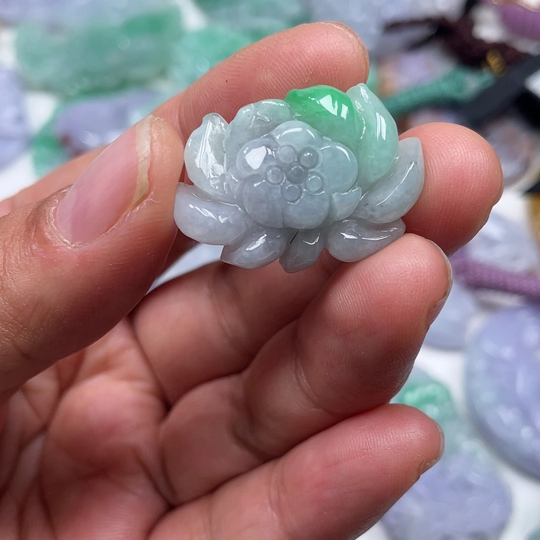 颈饰未镶嵌翡翠翡玉缘翡翠