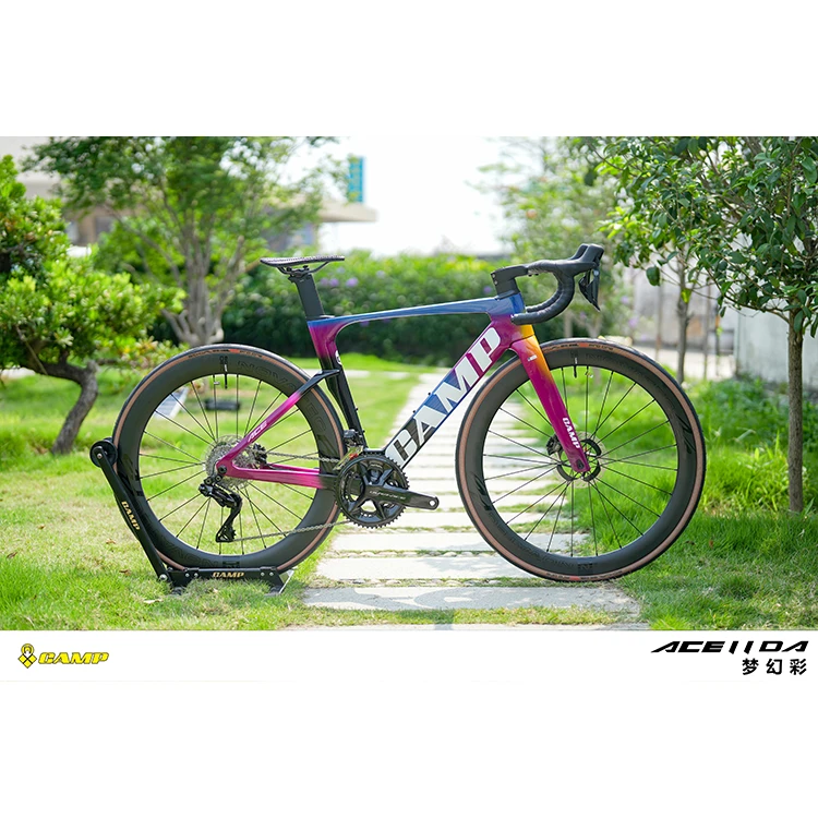 CAMP坎普 25款ACE二代DA碳纤维T1000电变24速碳纤公路车