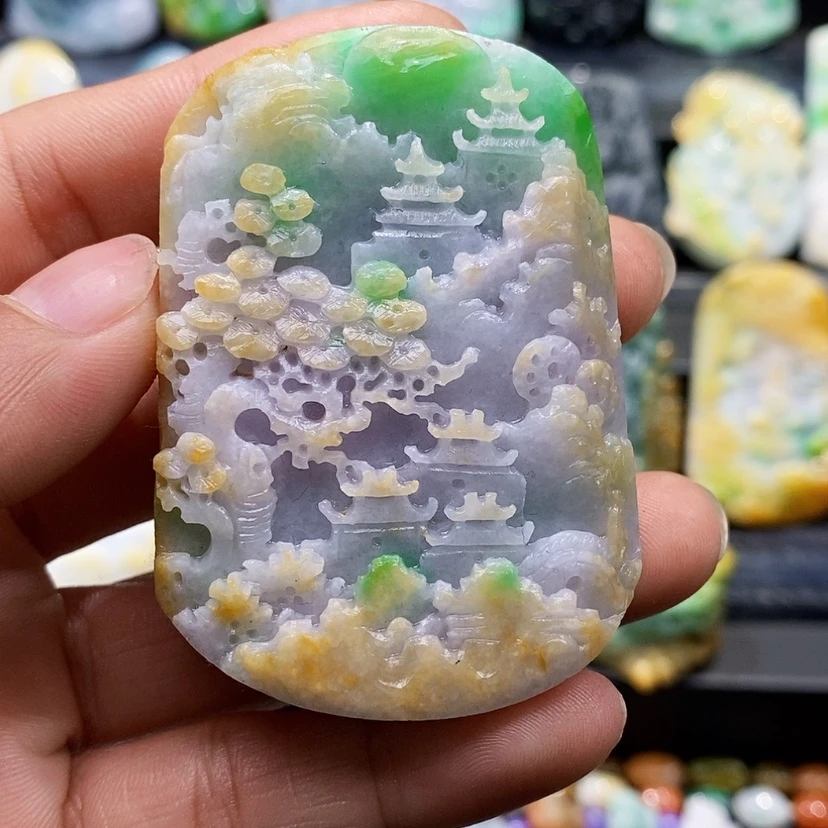 【闪购商品】定制翡翠未镶嵌翡翠A货一物一证