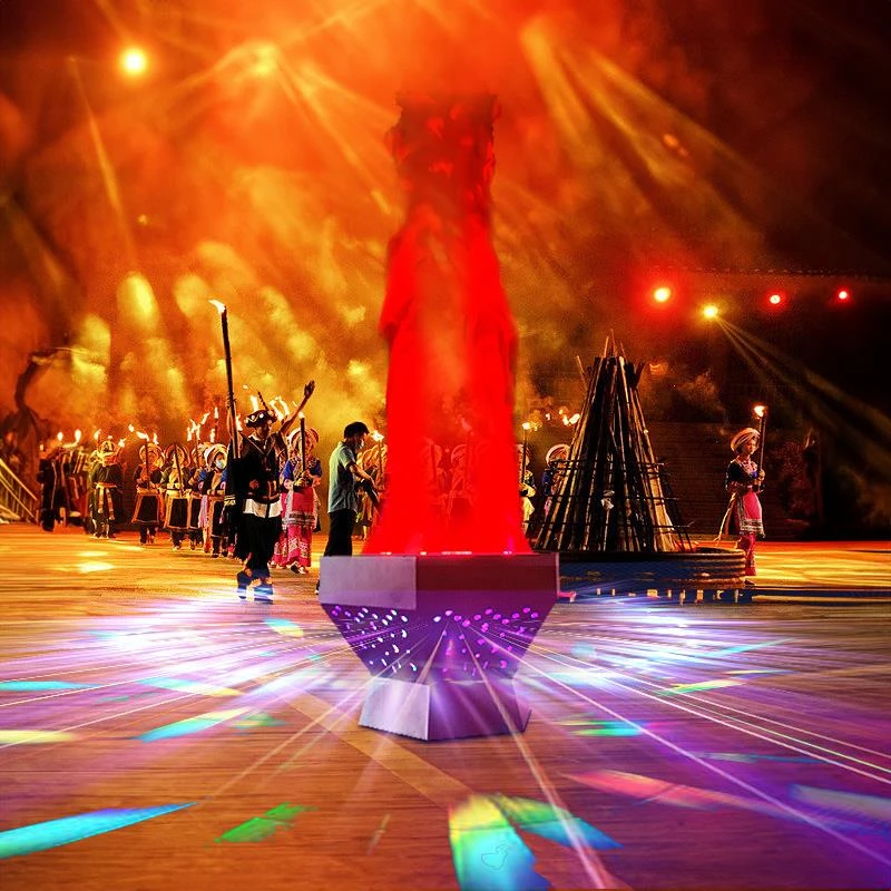 仿真火焰气氛灯大型商用户外防水电子假火篝火晚会庆典鬼屋火盆灯