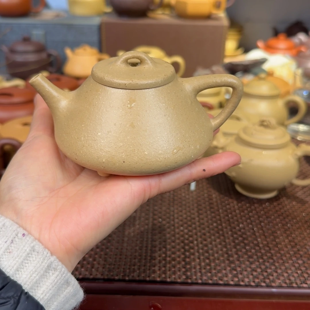 本山绿泥茶壶梨皮200毫升左右