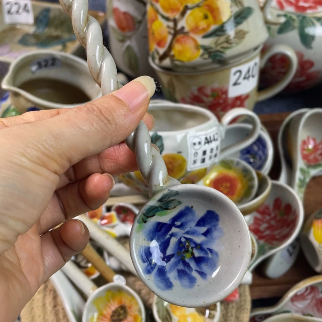 吃饭勺景德镇高温陶瓷8888