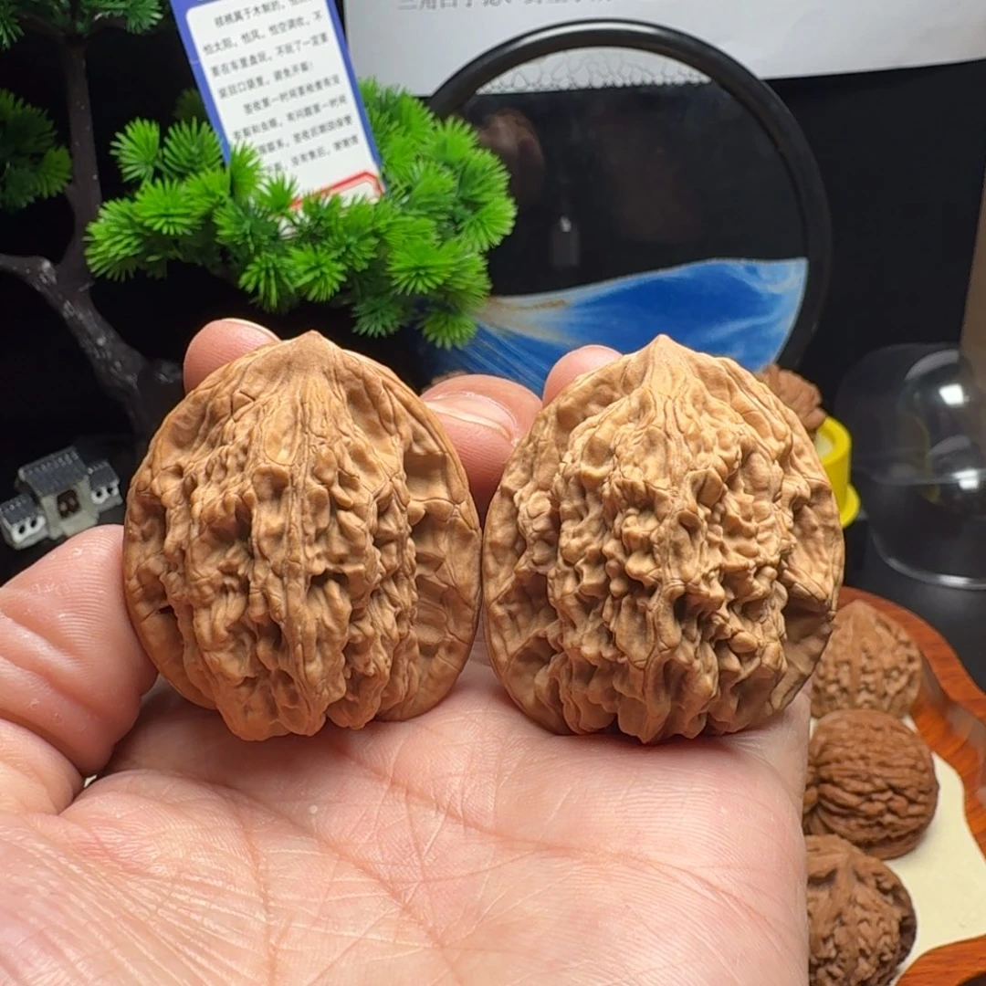 把件文玩核桃全品麦穗虎头41