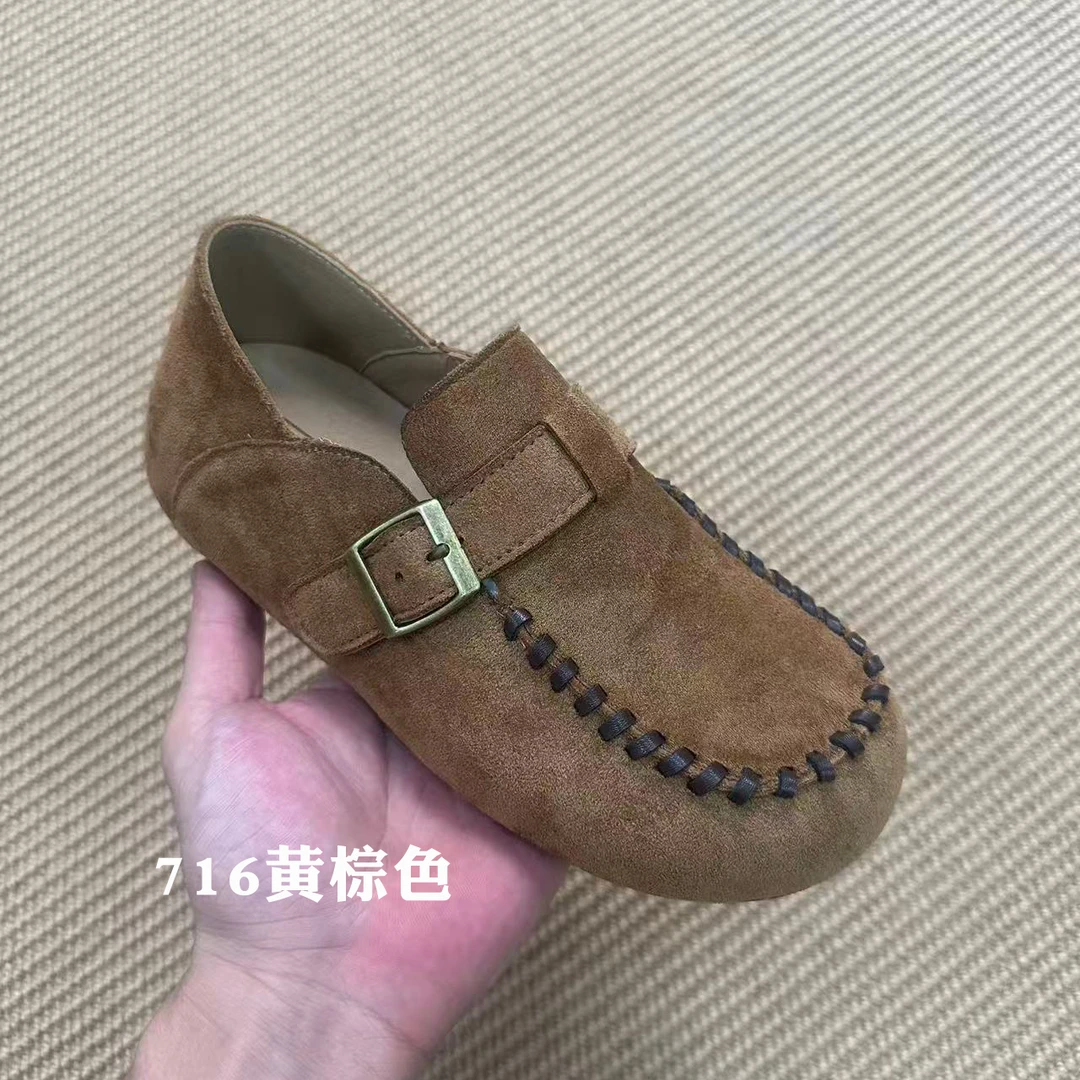 2025新款真皮透气防滑耐磨舒适软底时尚百搭日常徒步户外休闲女鞋