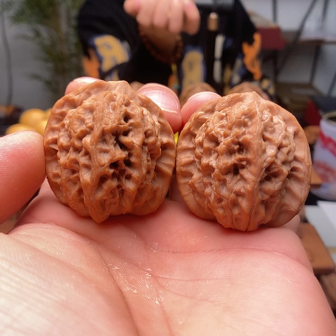 吊坠文玩核桃马老四38