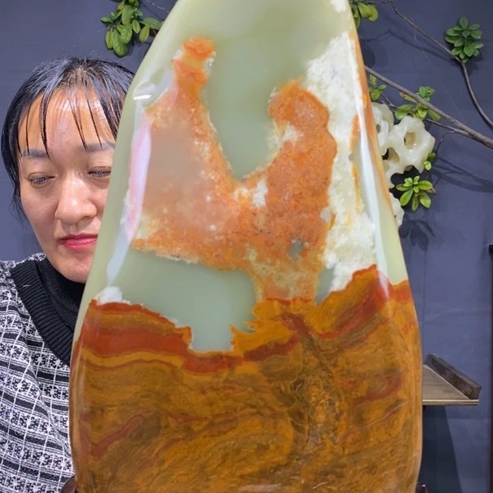 石材精品古青石摆件