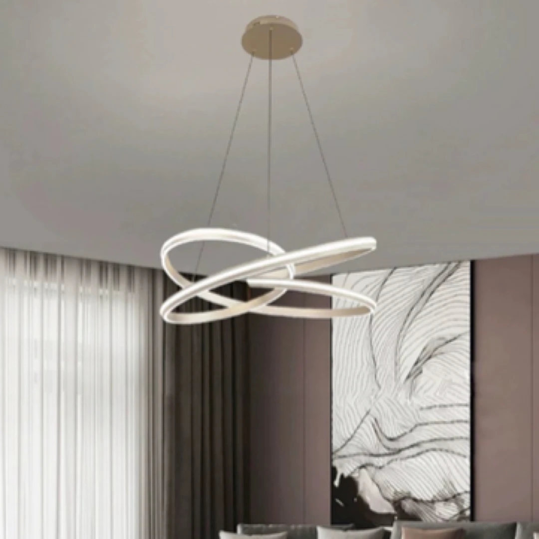 【可可照明】现代简约异形客厅餐厅吊灯