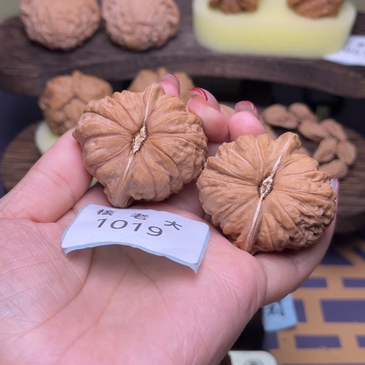 把件文玩核桃南瓜43.1019