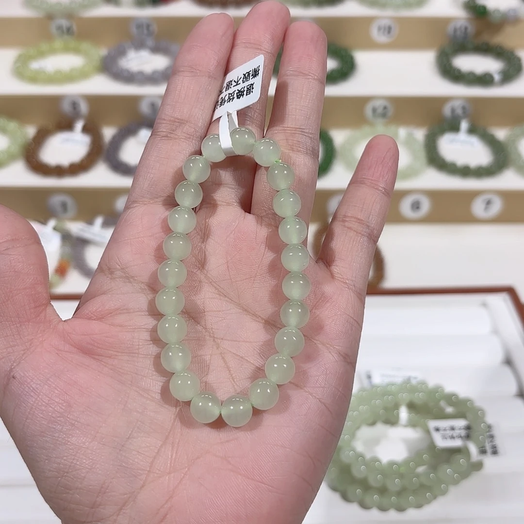 和田玉手链未镶嵌a