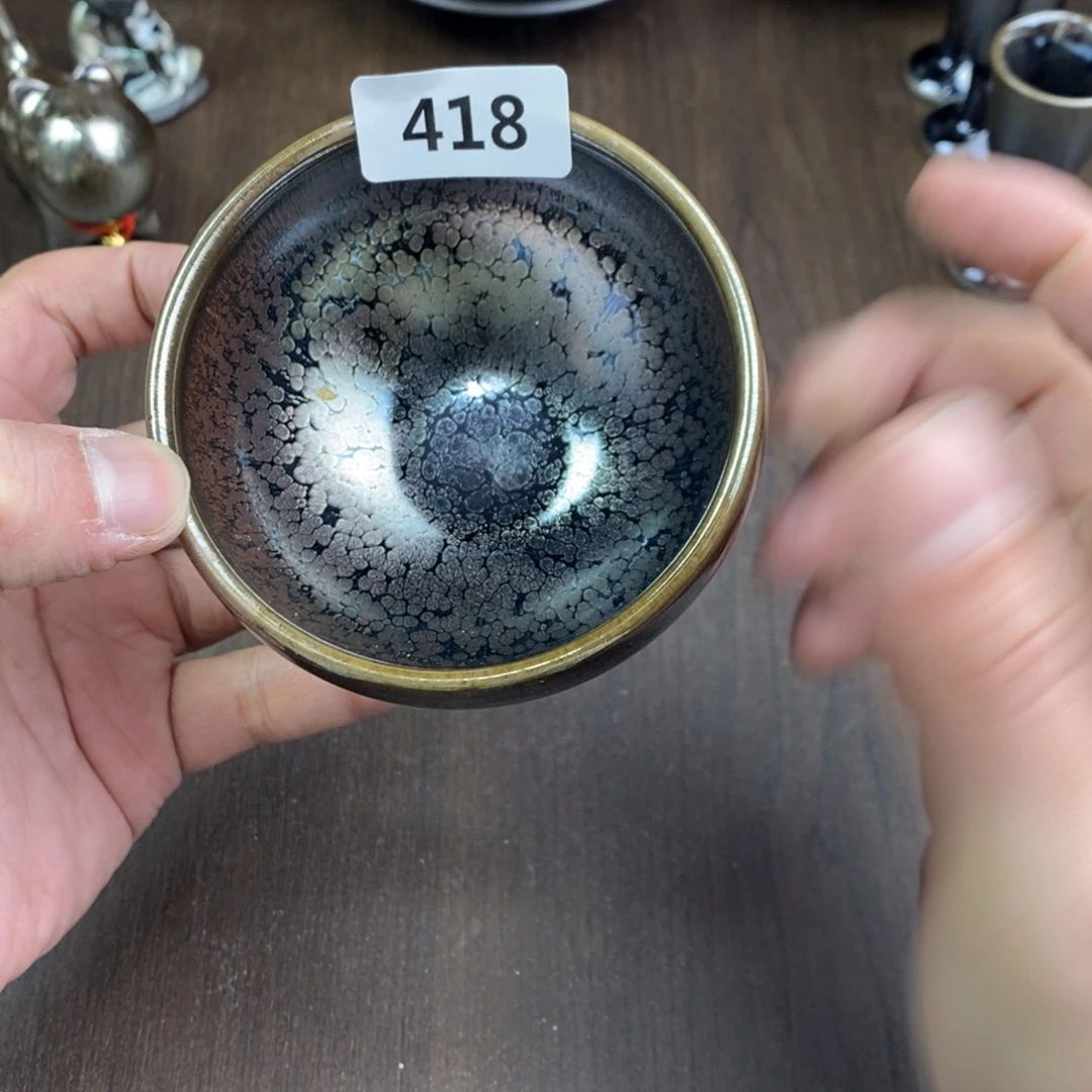 茶盏全手工原矿原釉建盏