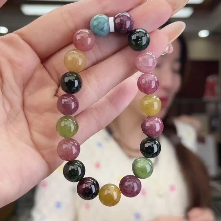 01751119碧玺/未镶嵌10mm+碧玺单圈多样性发货19