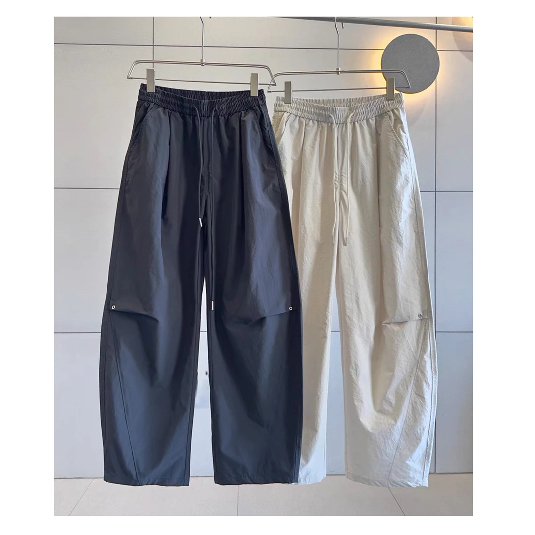 《糊涂潮男装》夏季款潮流时尚休闲字母设计男女同款休闲工装裤