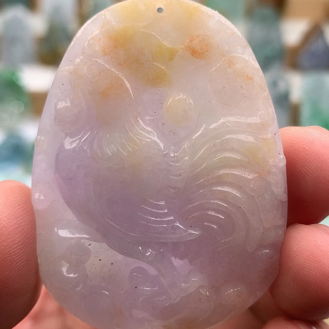 未镶嵌挂件翡翠翡翠吊坠