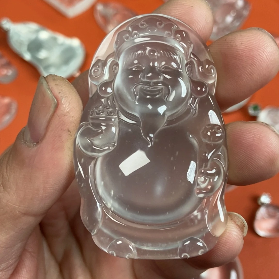 石英质玉未镶嵌颈饰