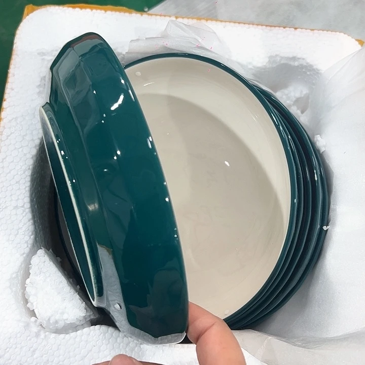 新骨瓷7英寸6只装微瑕