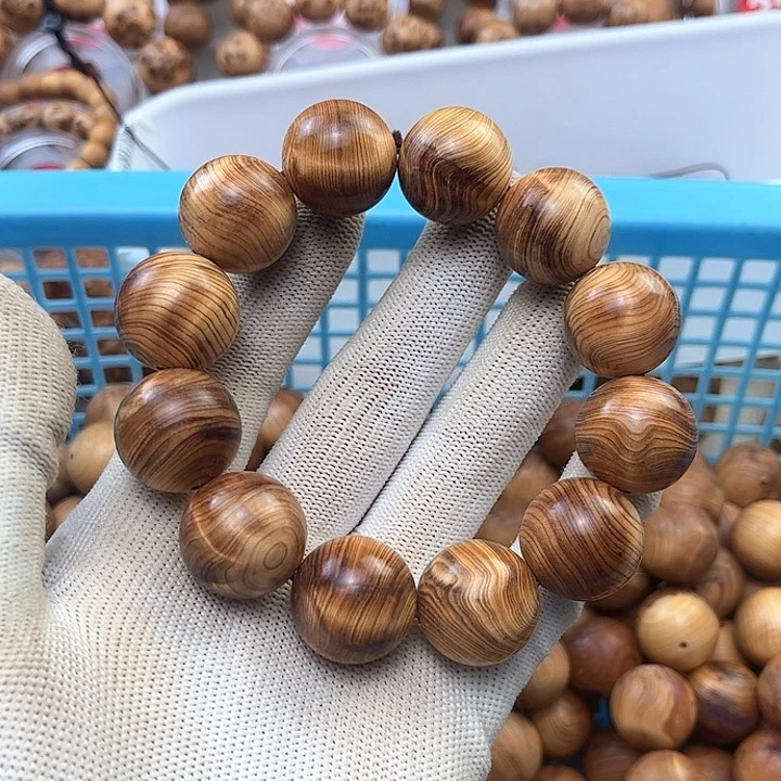 柏木（崖柏）手串/手链2.0龙胆闪电黑油微瑕