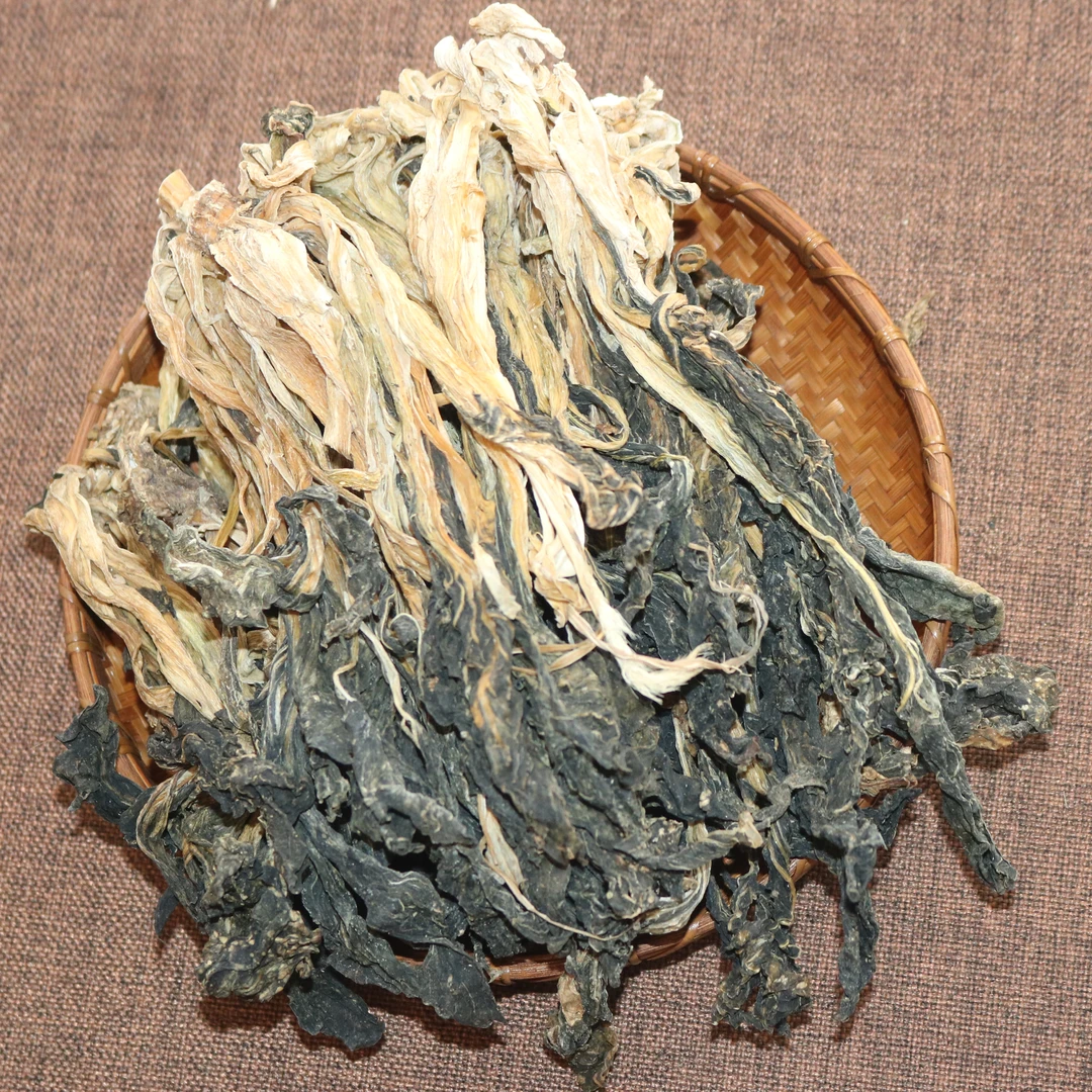 农家自然晾晒整颗长条干菜新鲜美味土家山货长条白菜干