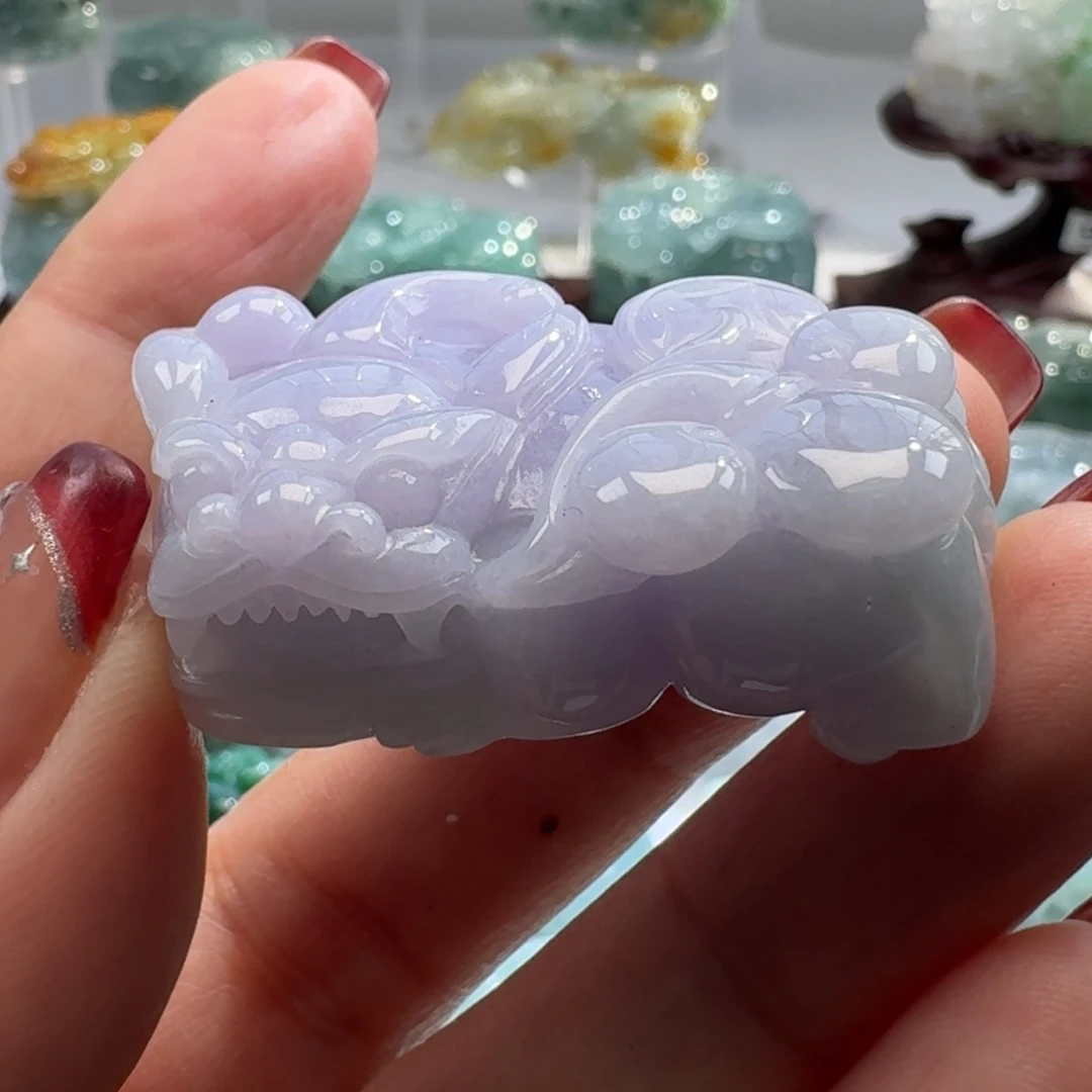 定制翡翠未镶嵌貔貅