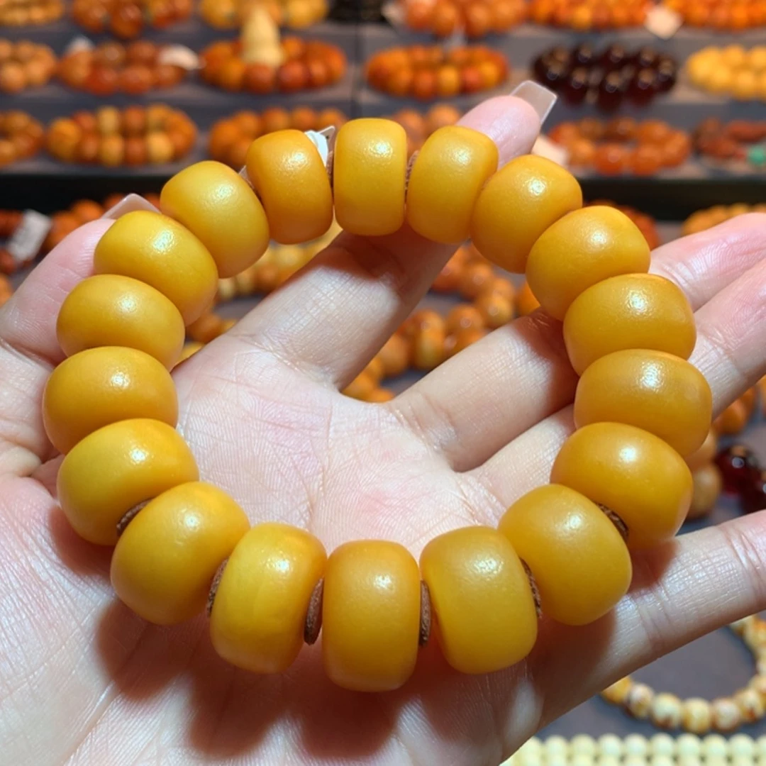 【闪购商品】手串蜜蜡未镶嵌蜜蜡手串