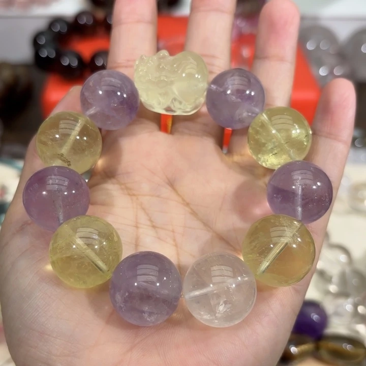 未镶嵌手链水晶多宝