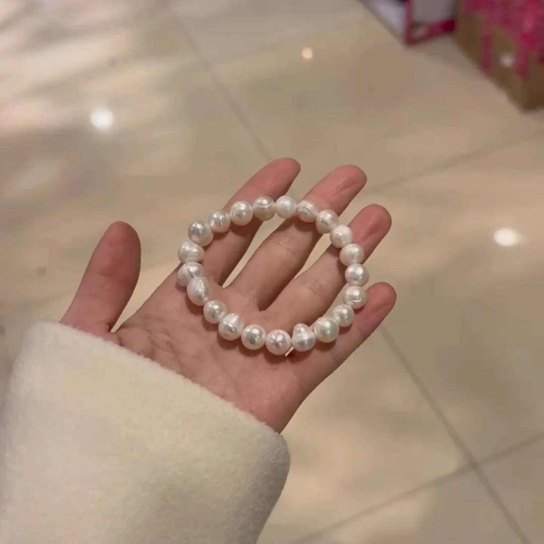 非金属仿珍珠手链 天然淡水珠珠手链