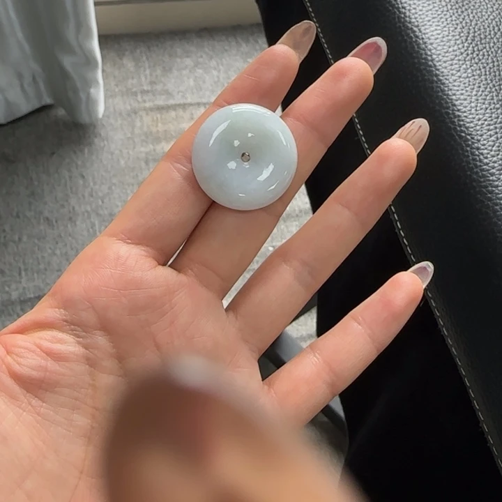 翡翠未镶嵌颈饰翡翠平安扣