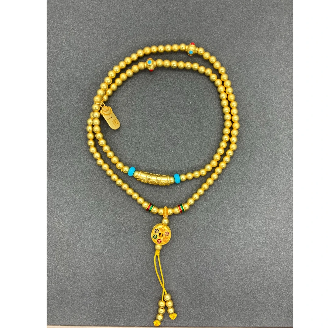 瑞福珠宝 手工镶嵌 百搭经典设计款项链 H742