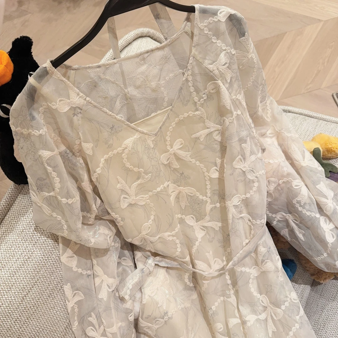 Zwinnie/詹维尼【蝴蝶结】连衣裙 GYS202516