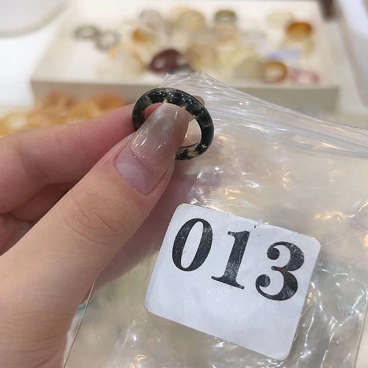 合金戒指玛瑙/玉髓13港14