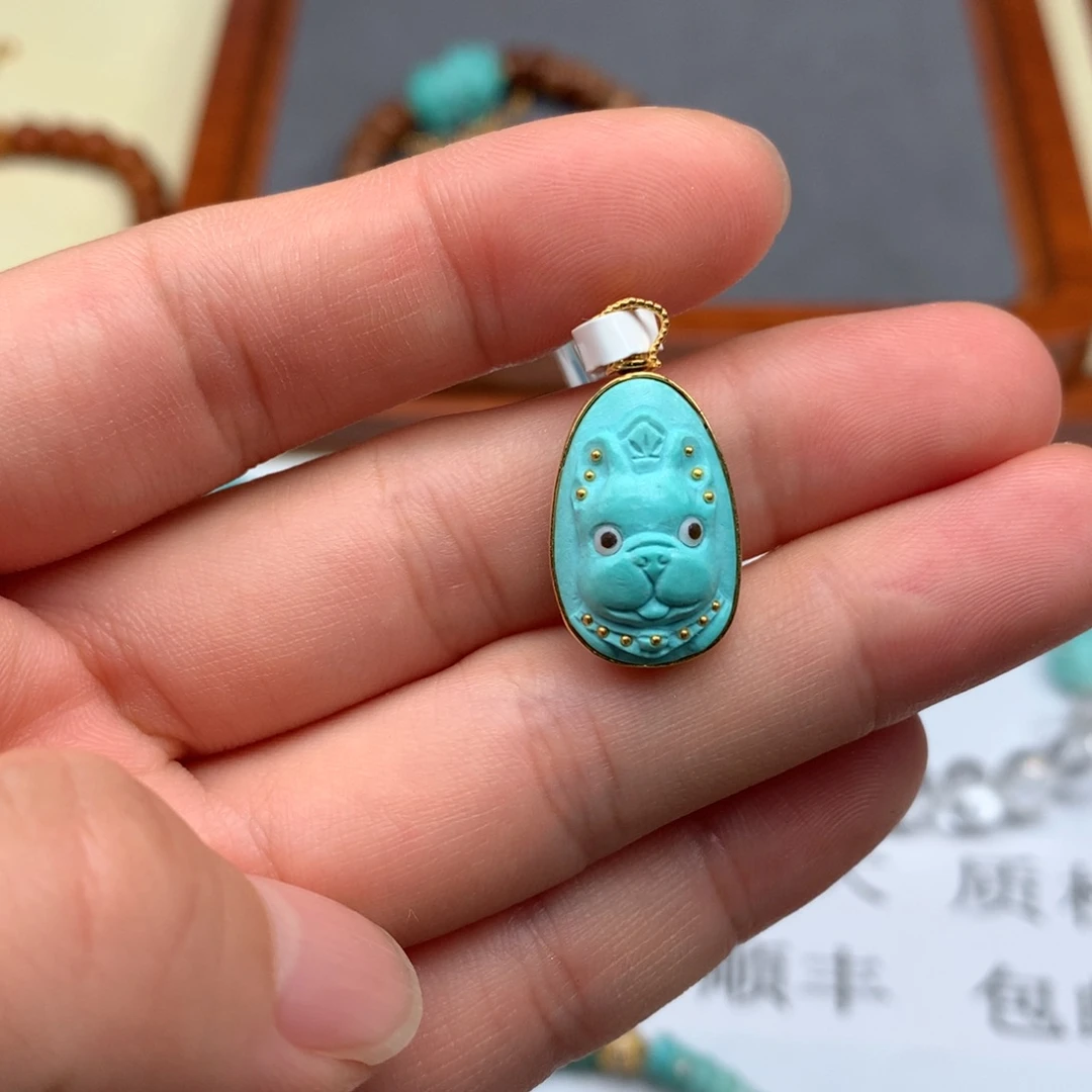 未镶嵌绿松石绿松石