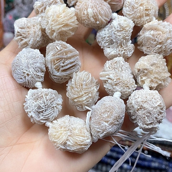 玛瑙/玉髓未镶嵌珠宝半成品沙漠玫瑰一条大卡