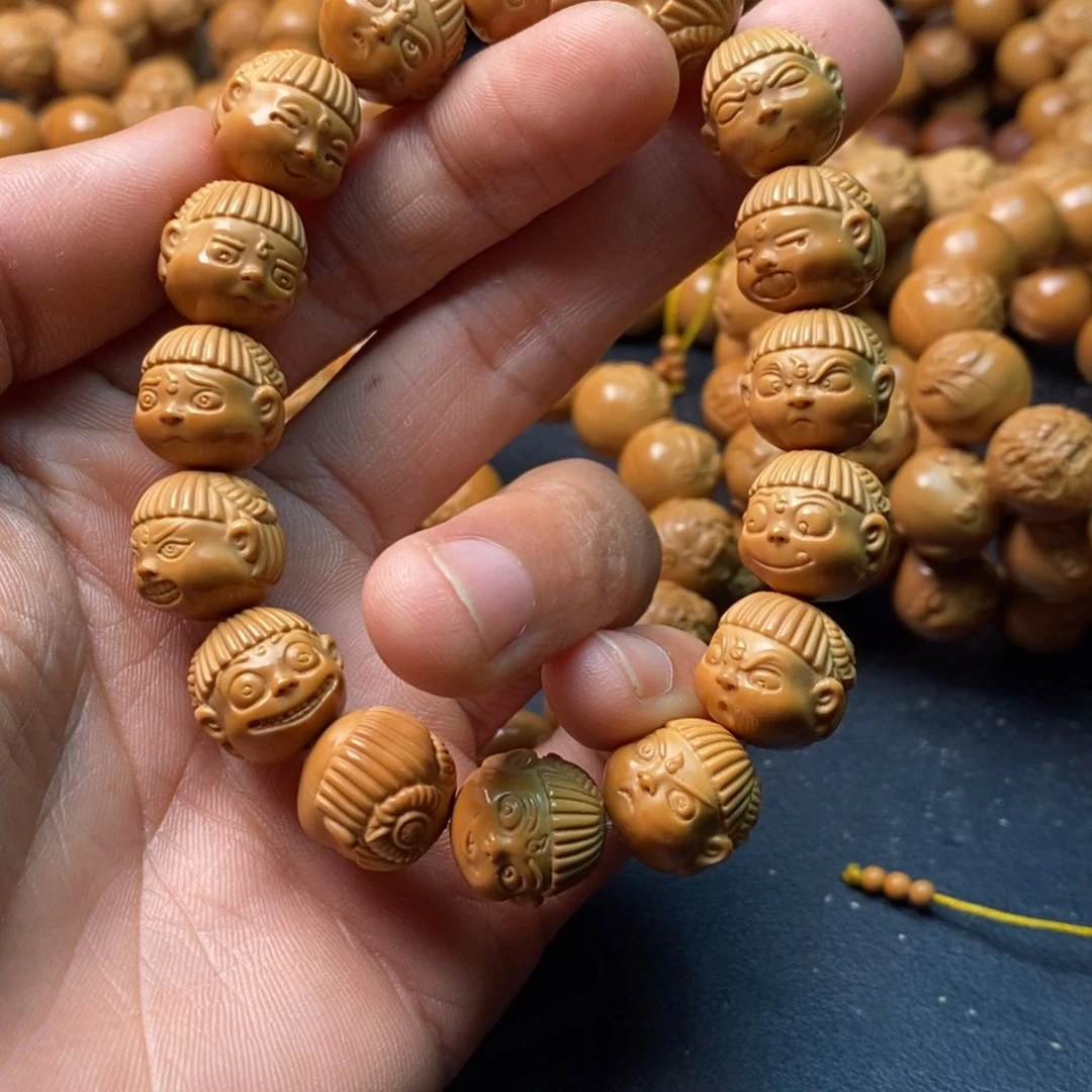 猴头核桃手串哪吒猴头