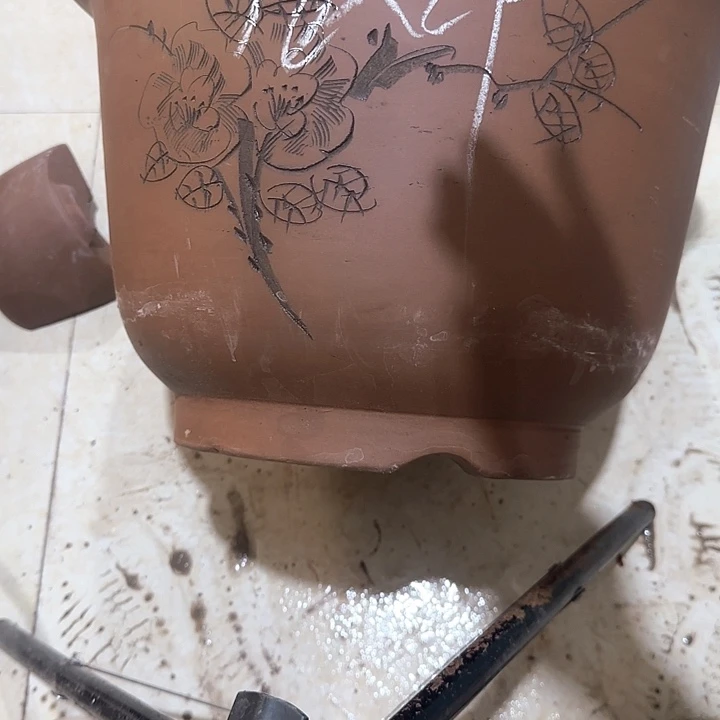 紫砂花盆破损包赔