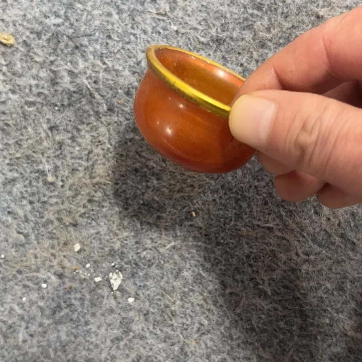 玛瑙/玉髓未镶嵌杯子摆件精品摆件精品