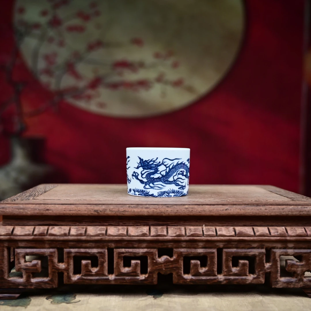 1S兰龙扳指杯  A19