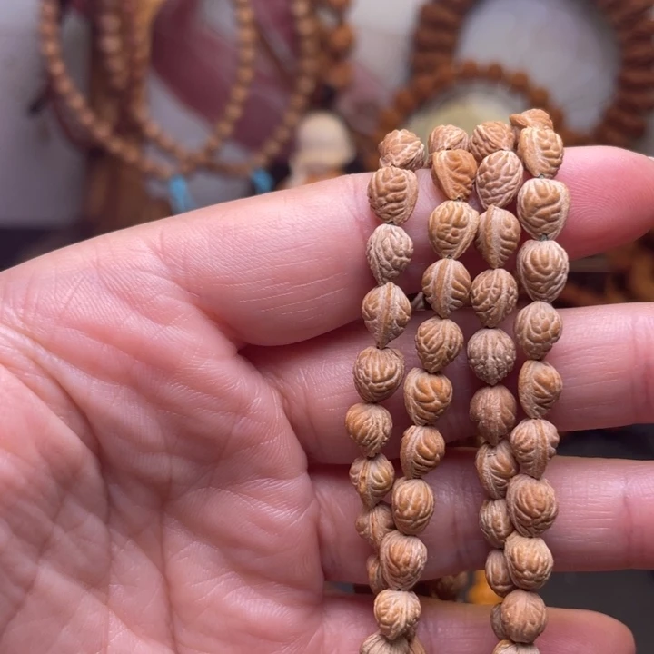 朝***誓桃核吊坠龙文桃核