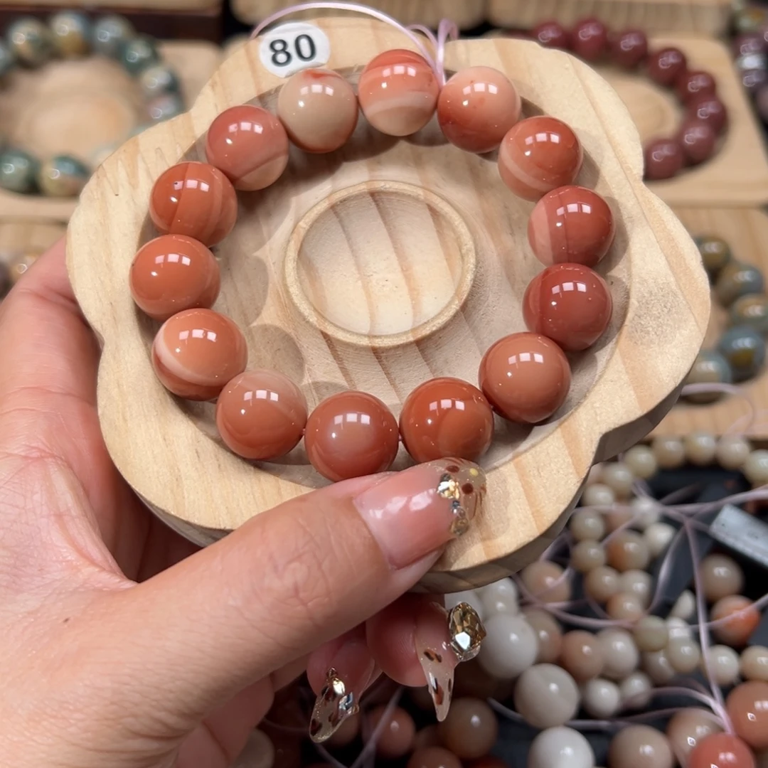 拾***·石英质玉未镶嵌手链109