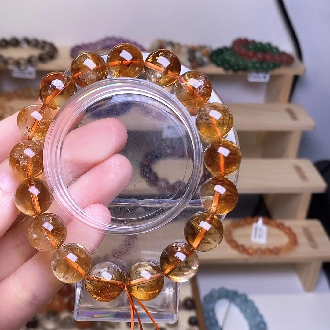 ʚ***ʚ水晶手链未镶嵌黄塔晶