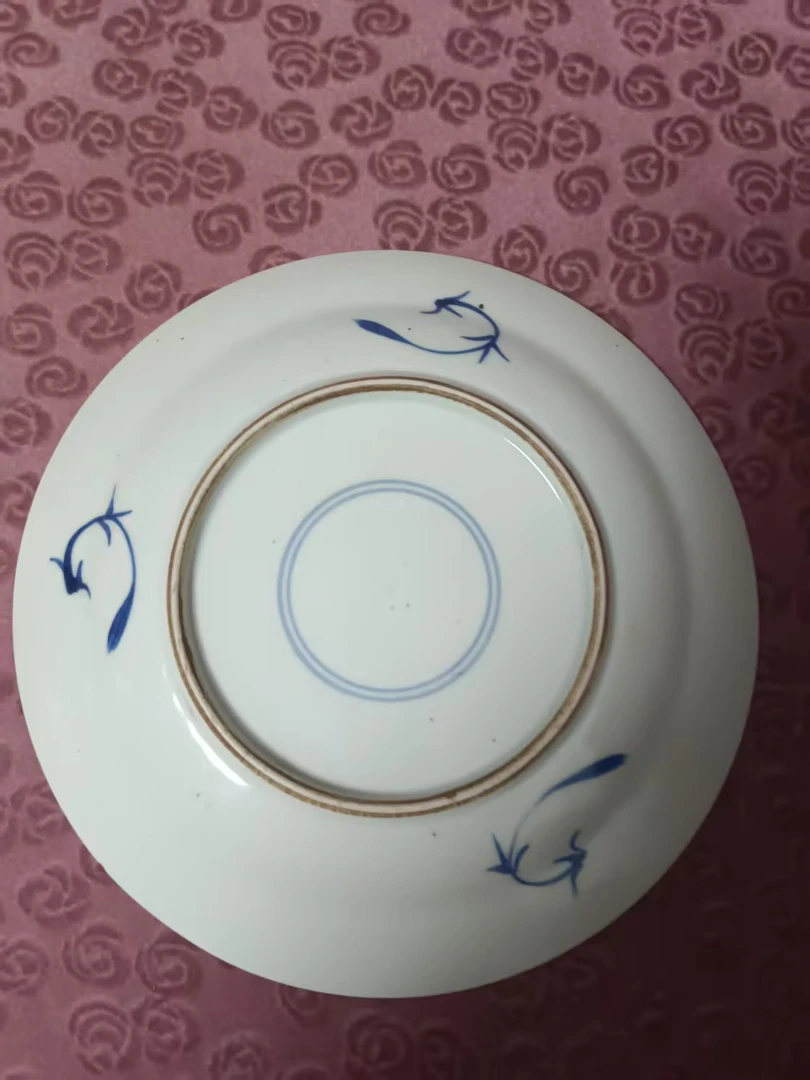 陶瓷青花人物瓷器