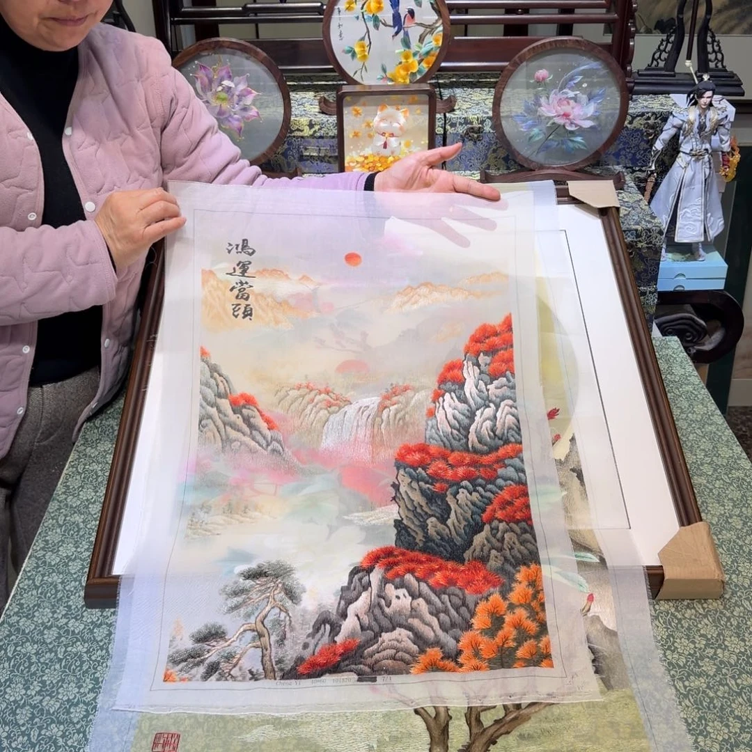 刺绣手工苏绣工艺