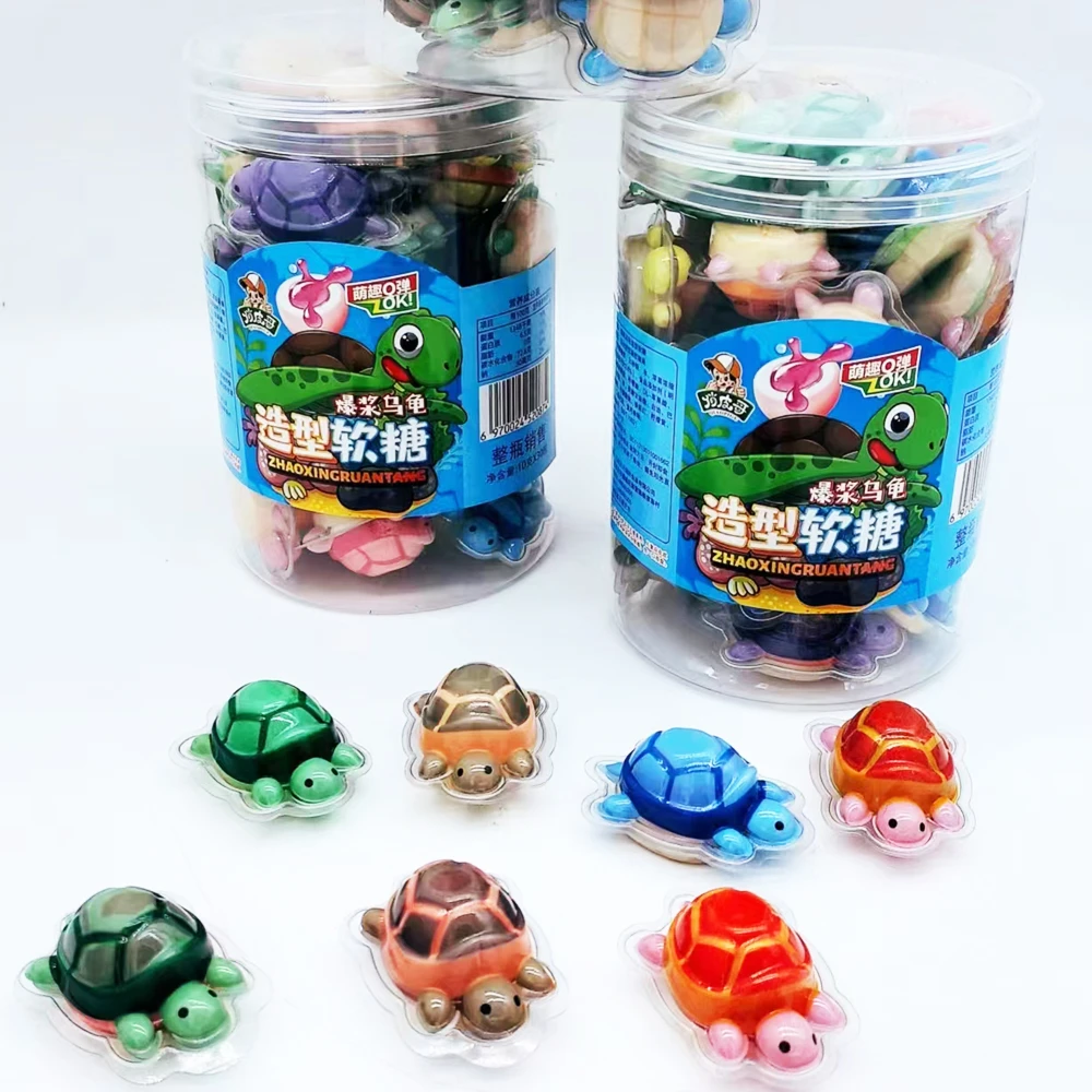 眼珠软糖网红流心水果夹心糖儿童小零食六一儿童节礼物糖果