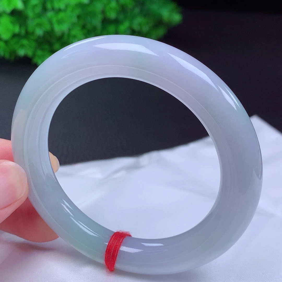 翡翠未镶嵌手镯57圈口685008