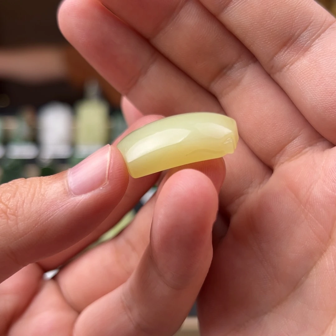 和田玉未镶嵌挂件秋*