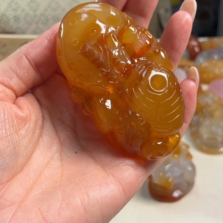 玛瑙/玉髓未镶嵌吊坠(不含链)
