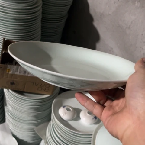 瓷其他8寸深窝盘四个
