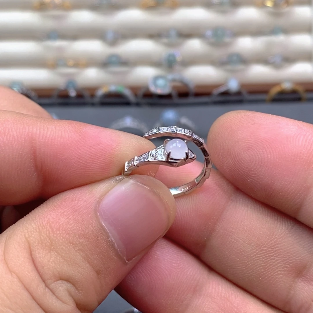 翡翠未镶嵌戒指翡翠