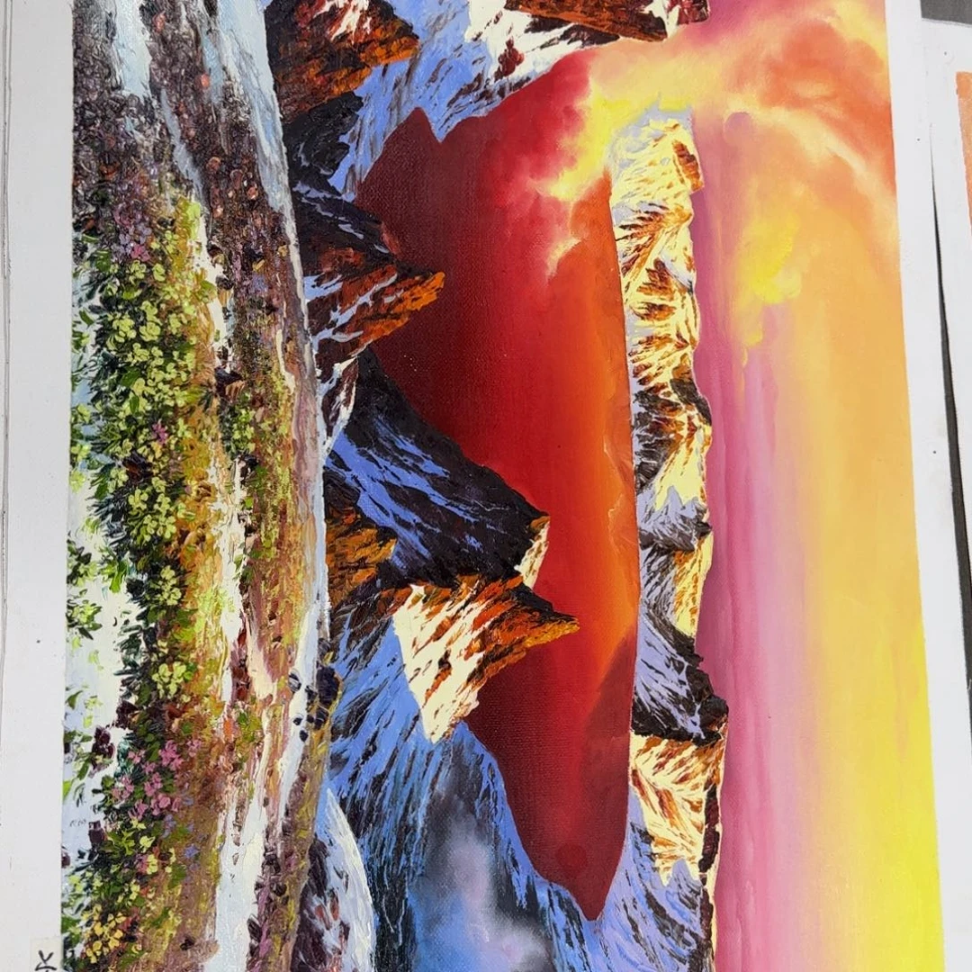 油画我也不想去看了