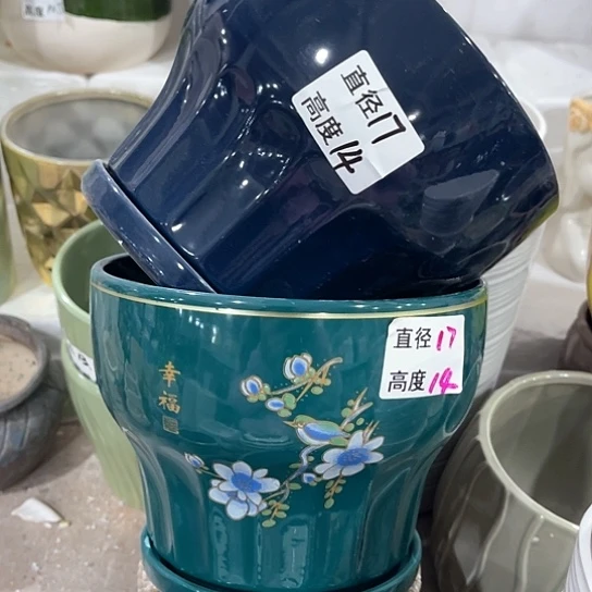 陶瓷外贸尾货多肉绿植陶瓷花盆