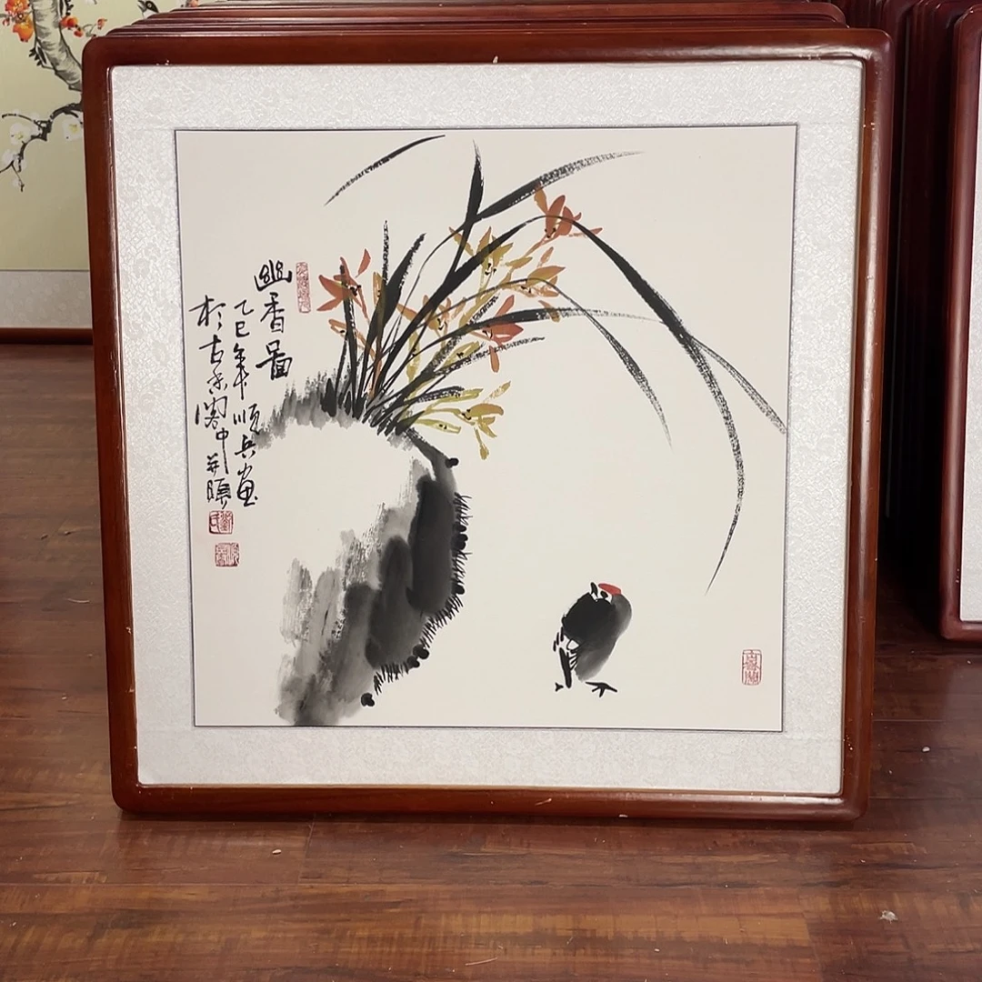 国画带框尺寸63*63厘米