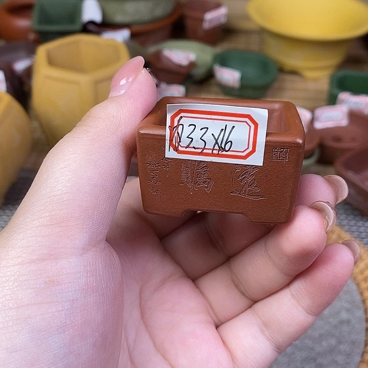 琉璃手工艺品宜兴紫砂精品花盆